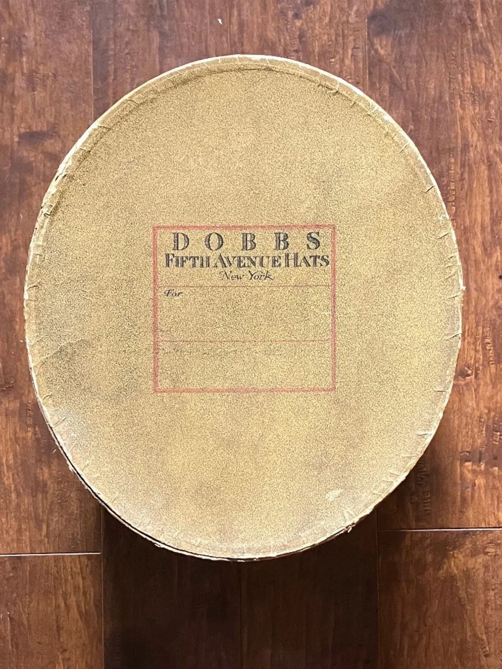 Vintage Hat Box - DOBBS Fifth Avenue Hats New York